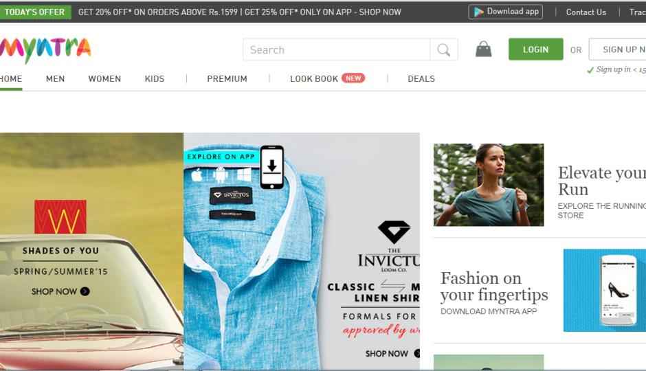 Myntra to reportedly shut its website on May 1