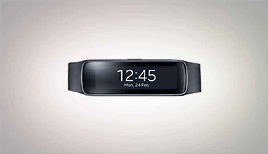 Samsung Gear Fit: Samsung's curved display wearable device. Samsung Gear Fit: Samsung's curved display wearable device.