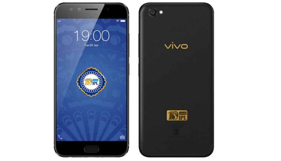 Vivo V5 Plus IPL limited edition handset with dual front cameras...