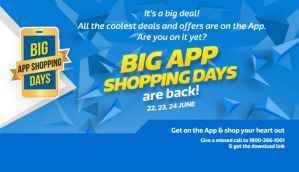 Top 15 deals on Flipkart's Big App Shopping days