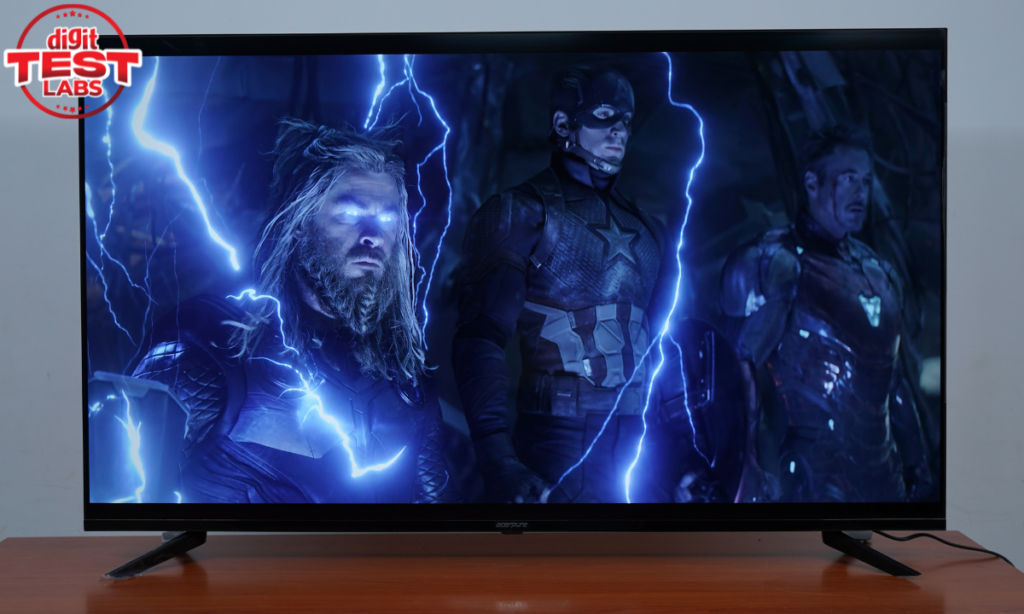 Acerpure Nitro 55-inch QLED TV picture quality