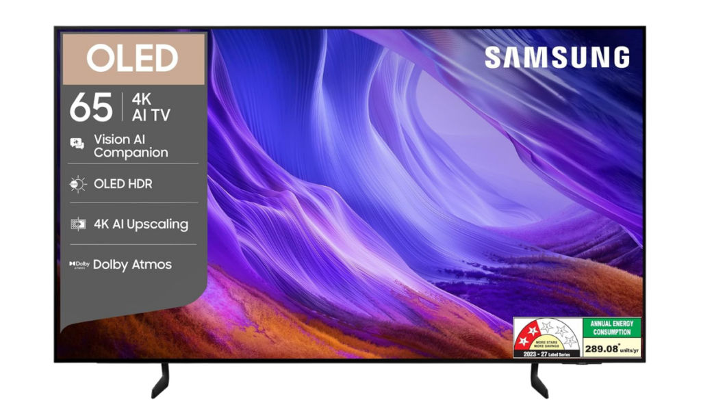 Samsung 65-inch S85H OLED 4K Vision AI TV