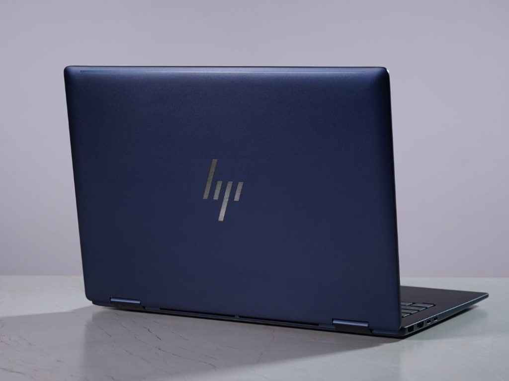 HP Envy x360 14 Review - laptop back side