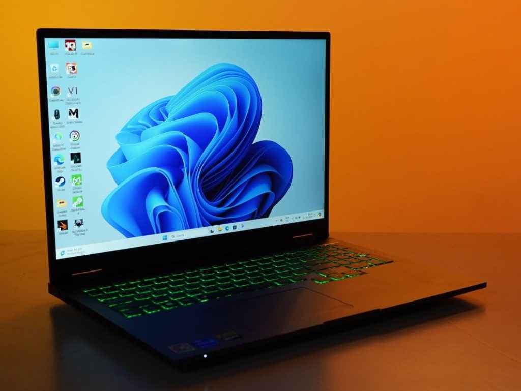 Infinix GT BOOK Review: Laptop Side-Front View