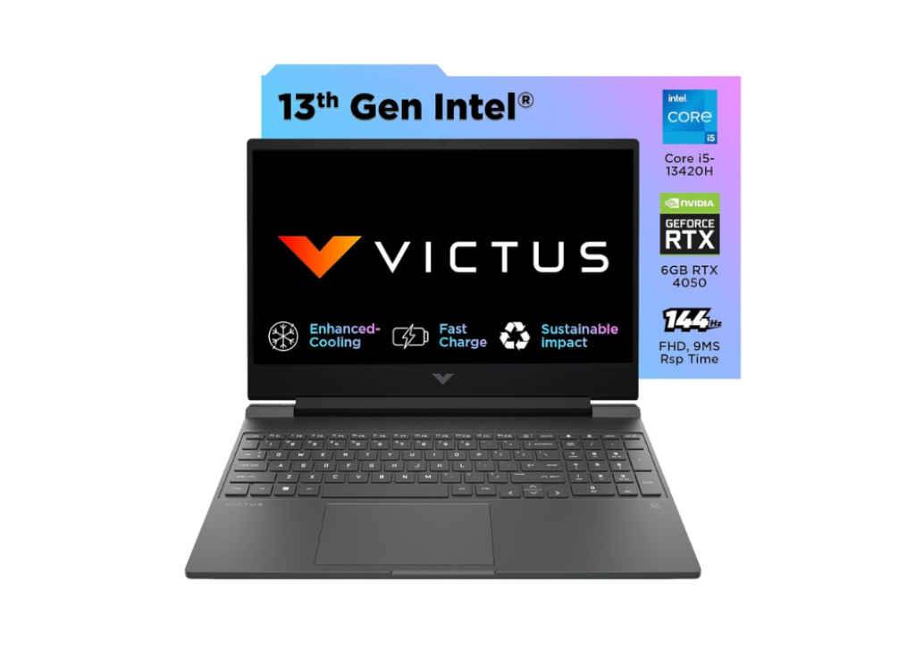 Gaming Laptops in 100000 - HP Victus 15