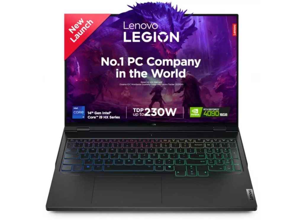 best laptops for AI developers - Lenovo Legion Pro 7