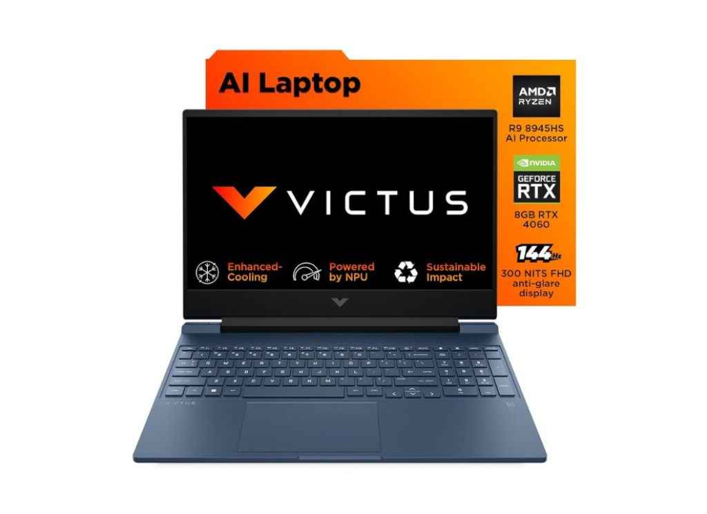 Top AI Laptops for Gaming Enthusiasts - HP Victus AI Laptop