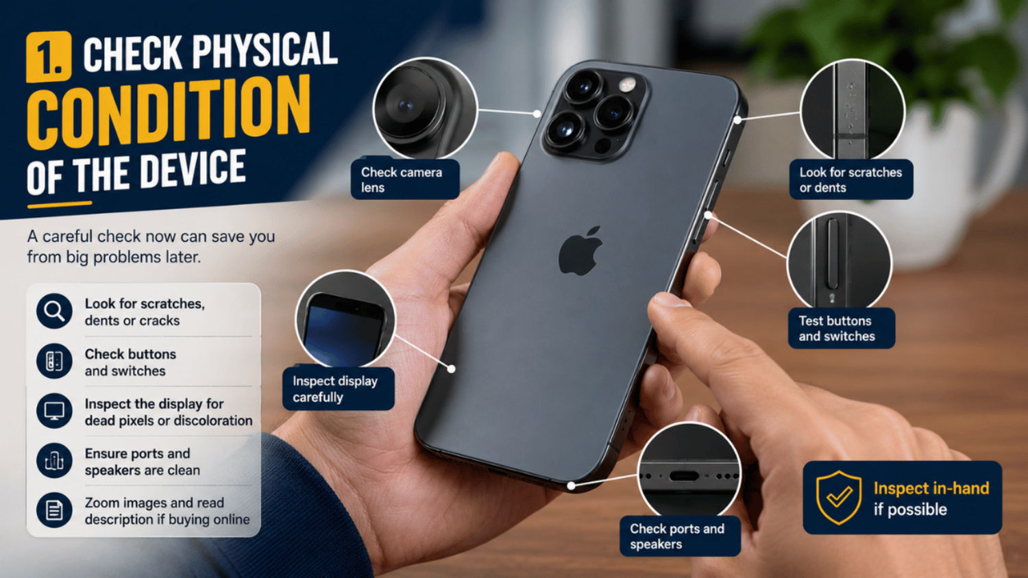 Device Condition Buying refurbished phone online? Do not hit pay button before checking ...