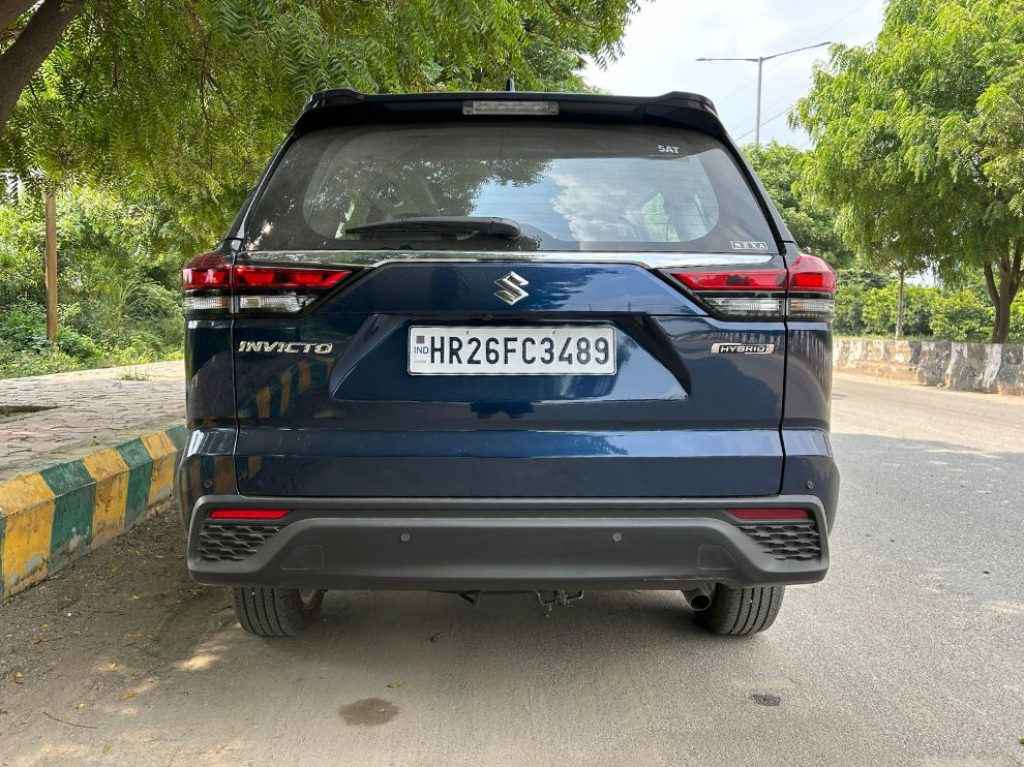 Maruti Suzuki Invicto Review - Invicto Rear view MUV