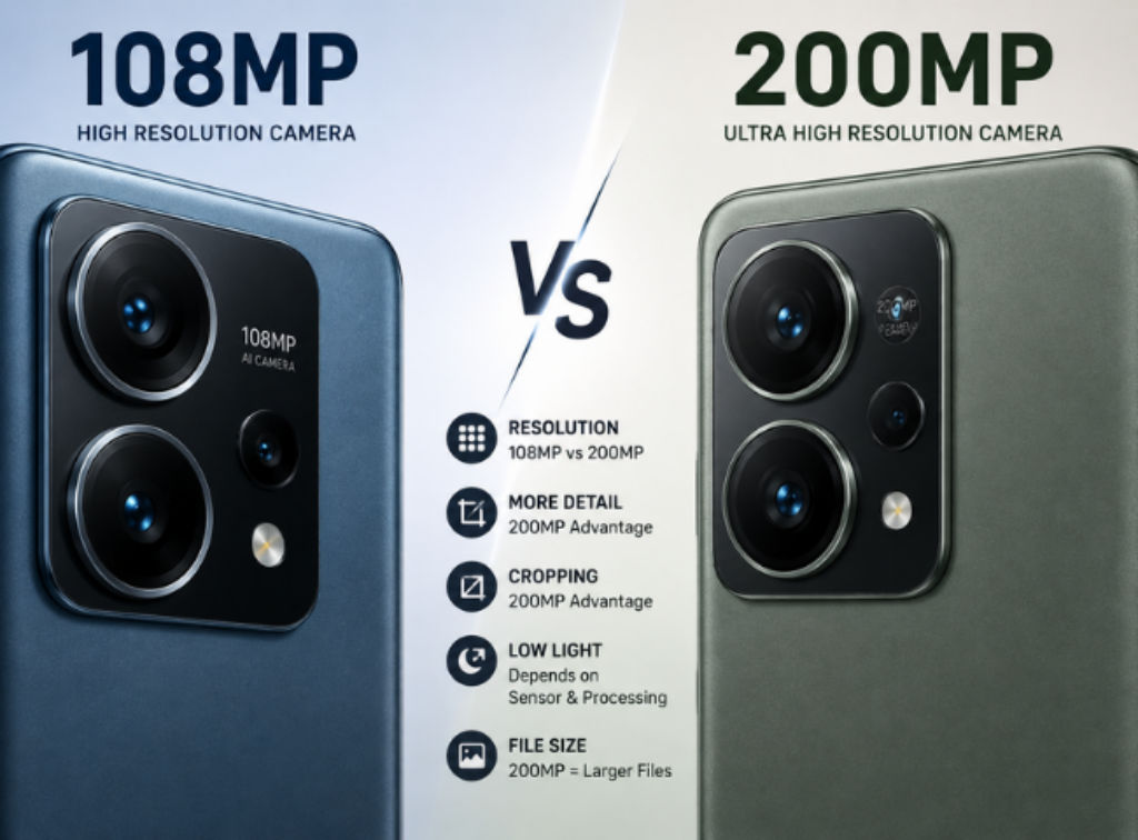 108MP vs 200MP Does More Megapixels Really Mean Better Photos