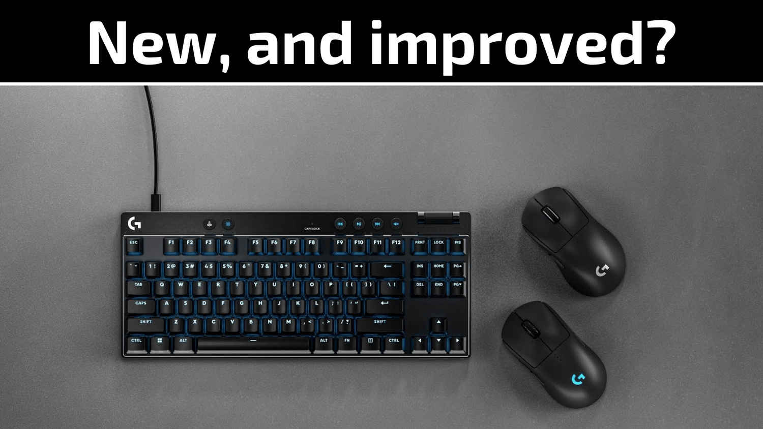 Logitech G PRO X SUPERLIGHT 2 DEX, PRO 2 Lightspeed, and PRO X TKL RAPID – G PRO lineup gets stronger!?