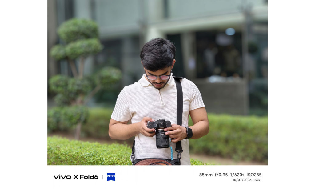 vivo X Fold 6 camera shot