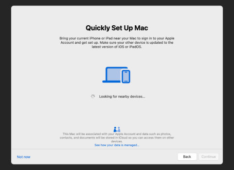 How to Set Up Your Mac Using Your iPhone or iPad