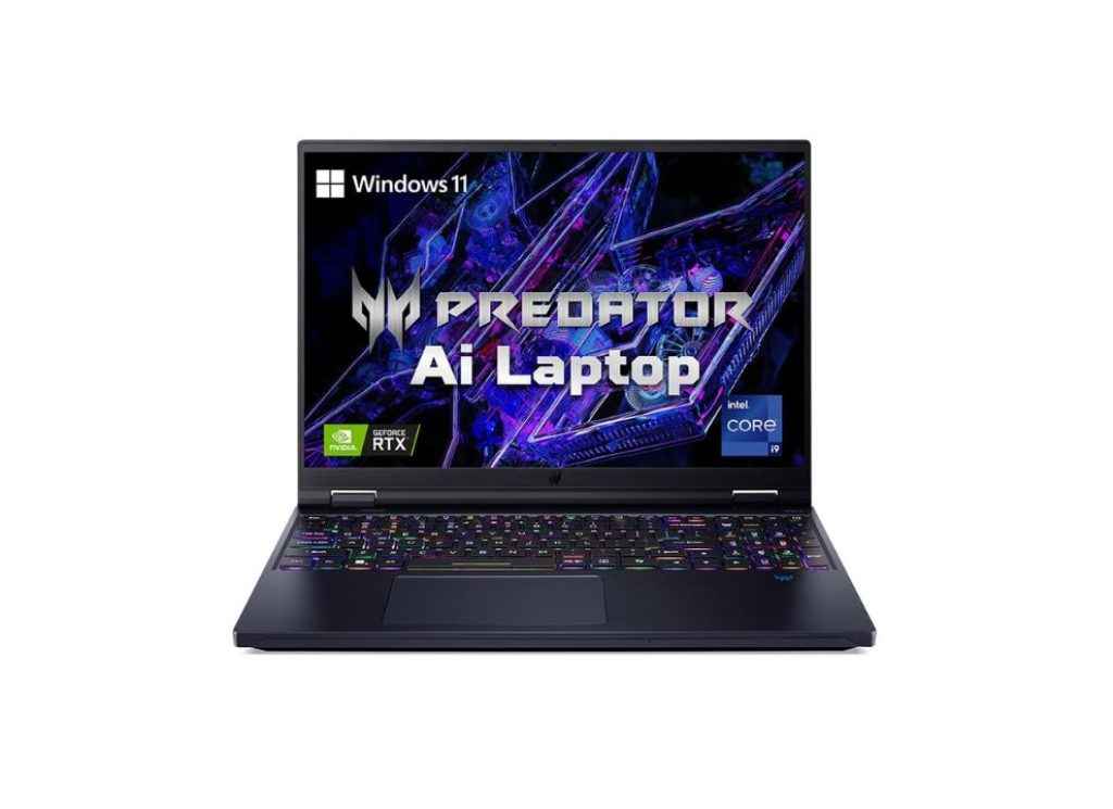 best laptops for AI developers - Acer Predator Helios 16