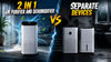 2 in 1 air purifier and dehumidifier vs separate devices: Which is better to buy and why?
