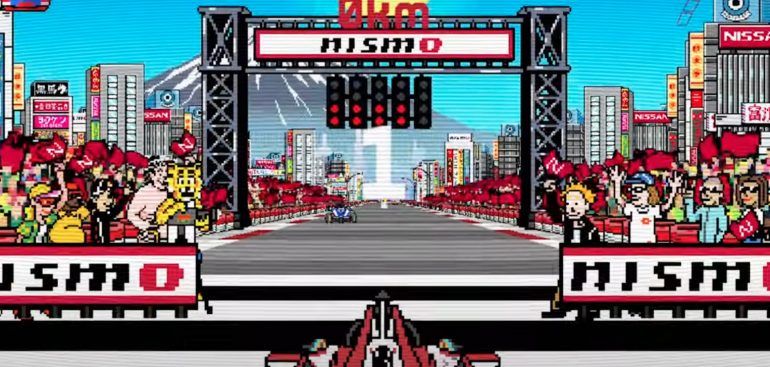 Nissan Launches Free Retro-Style Racing Game