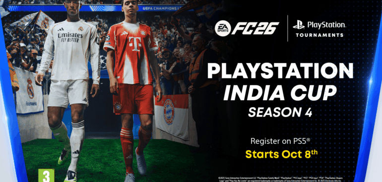 PlayStation India Cup 2025 Returns with EA SPORTS FC 26 and ₹4 Lakh Prize Pool