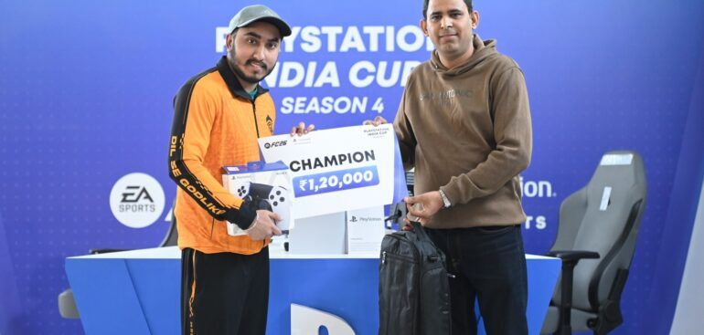 Charan Jot Singh Crowned PlayStation India Cup FC 26 Champion at Delhi Comic Con 2025
