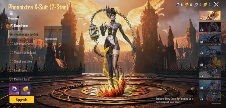 BGMI Phoenixtra X-Suit Arrives as Dark Raven Makes a Comeback