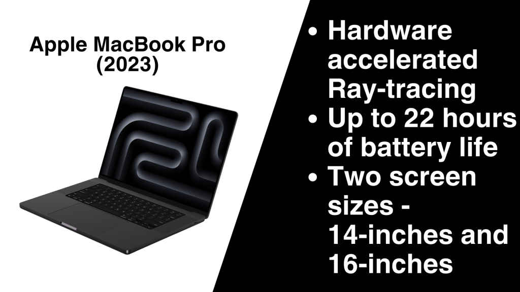 Apple MacBook Pro 2023 Features Apple Scary Fast