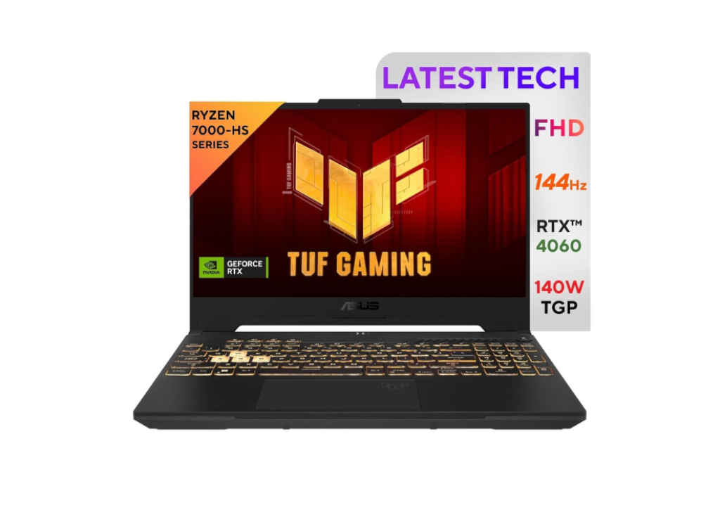 Gaming Laptops in 100000 - ASUS TUF Gaming