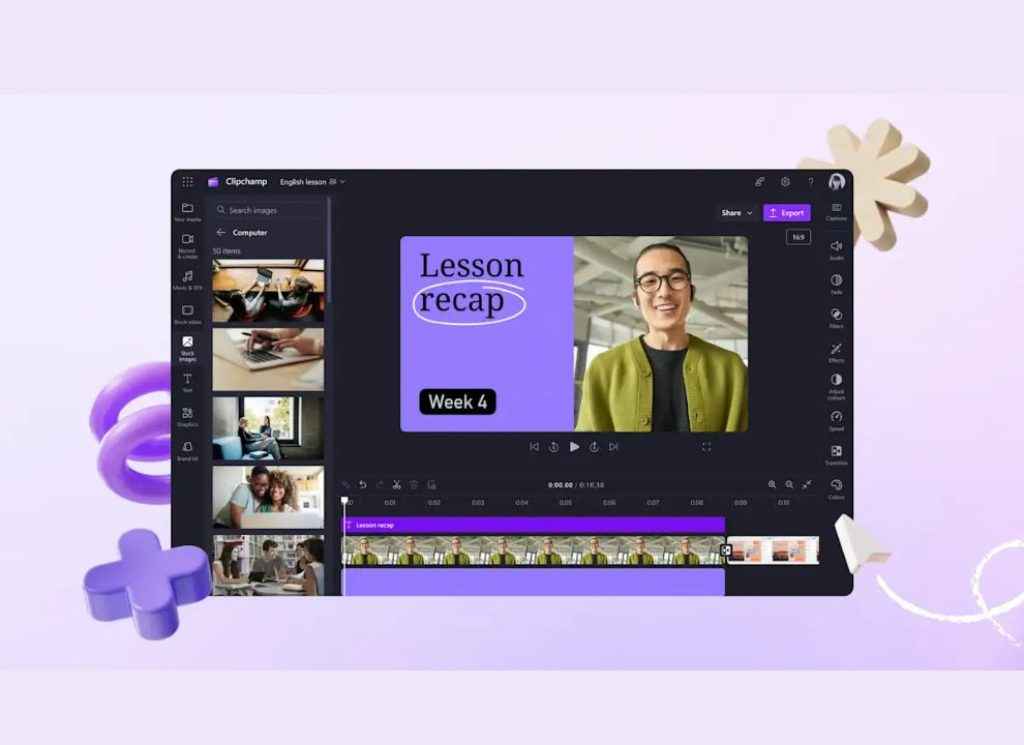 5 Free AI-Powered Windows Apps Every AI Laptop Should Have - Clipchamp – AI Video Trimming & Captioning