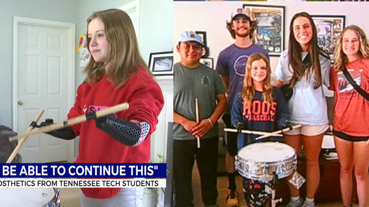 Here’s how tech students helped 12-year-old amputee drummer achieve musical dreams
