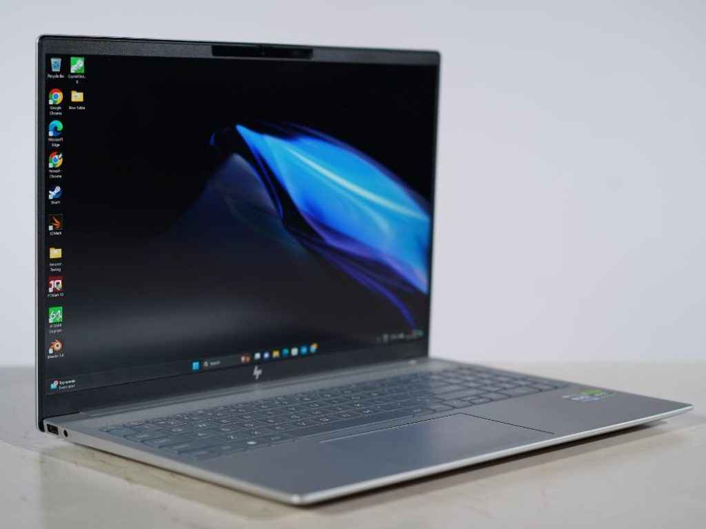 HP Pavilion Plus 16 Review - Laptop side profile