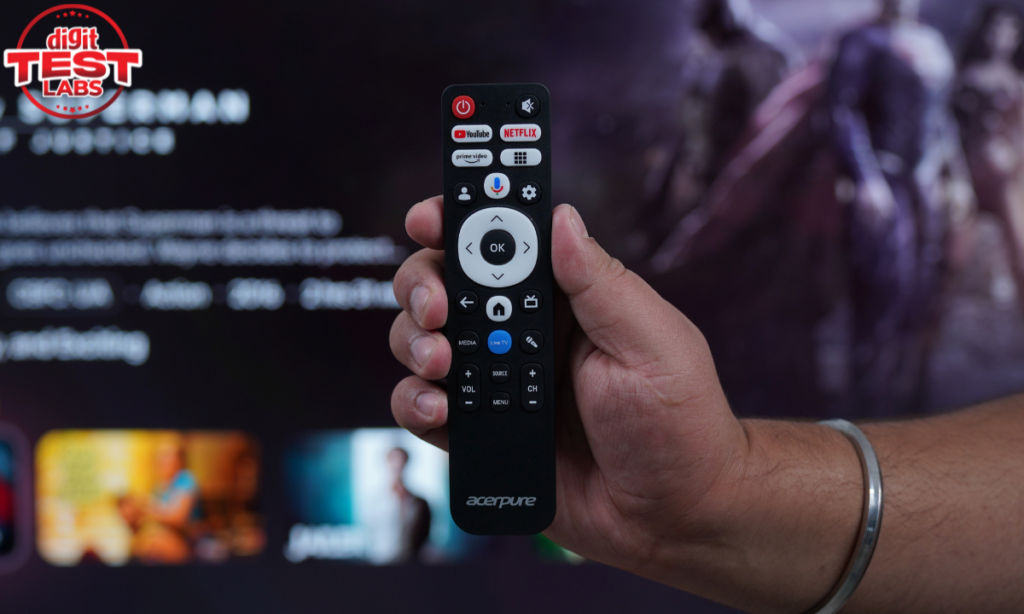 Acerpure Nitro 55-inch QLED TV remote