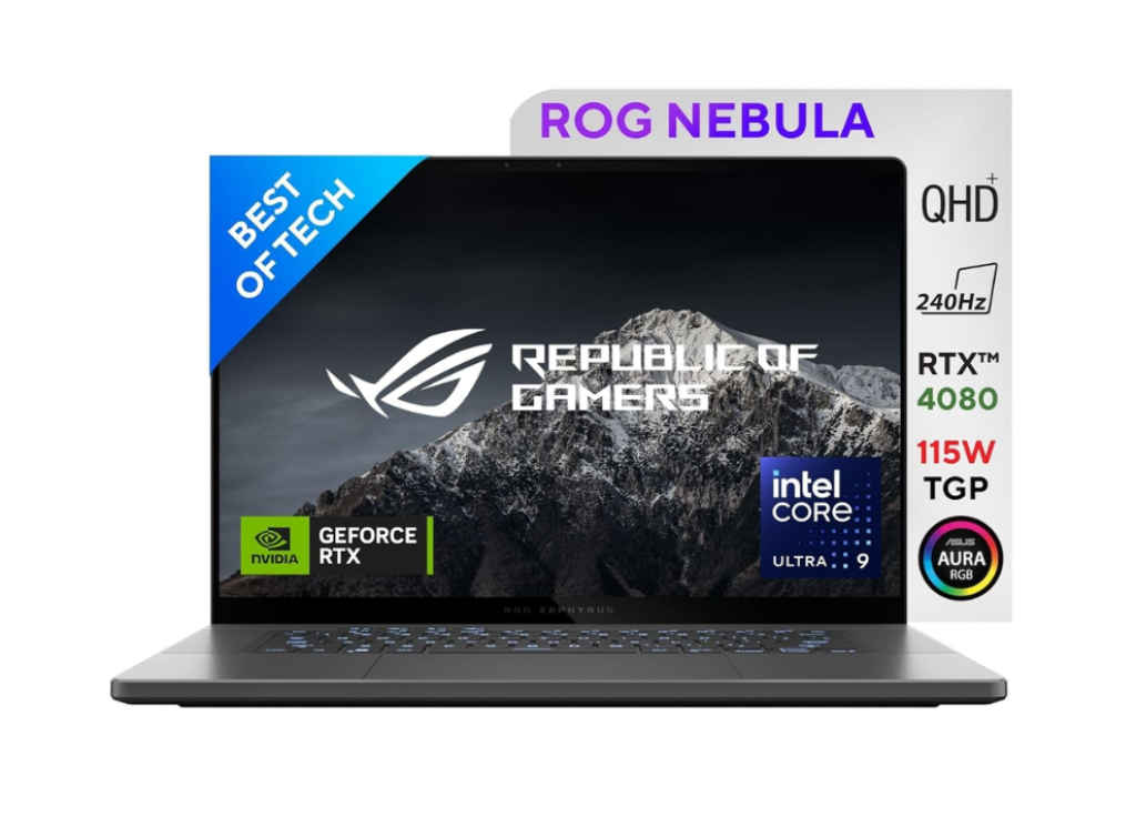 BEST AI LAPTOPS - ASUS ROG Zephyrus G16 2024