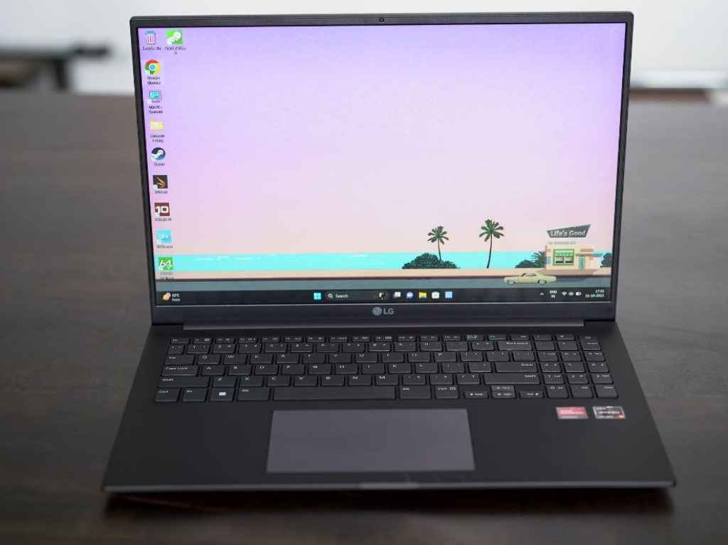 LG ULTRAPC Review - Laptop trackpad keyboard