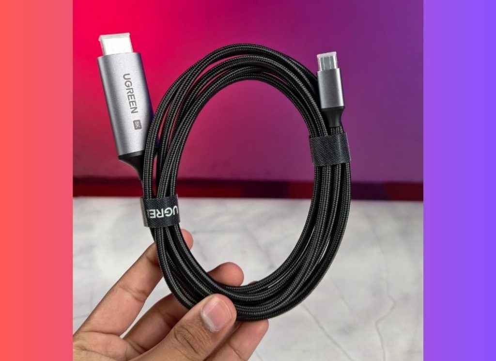 MSI Titan 18 HX AI Review - UGREEN USB-C to HDMI 2.1 Cable (8K@60Hz, 2M)