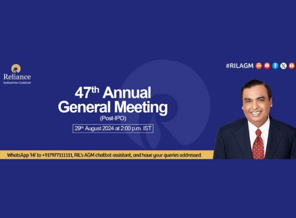 47th RIL AGM Live Update