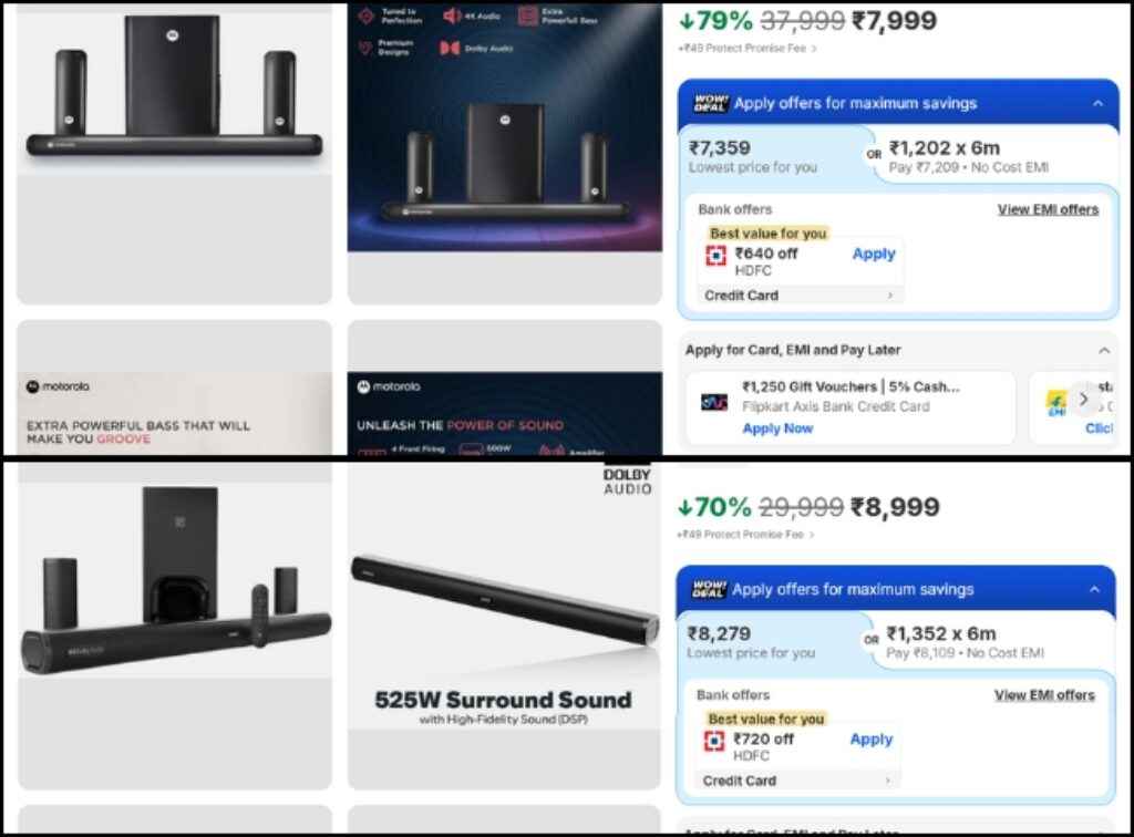 5.1 Dolby Audio soundbar