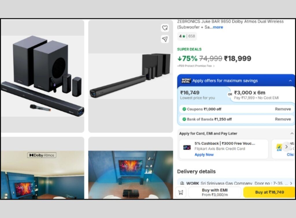 5.2.4 Dolby Atmos soundbar offer