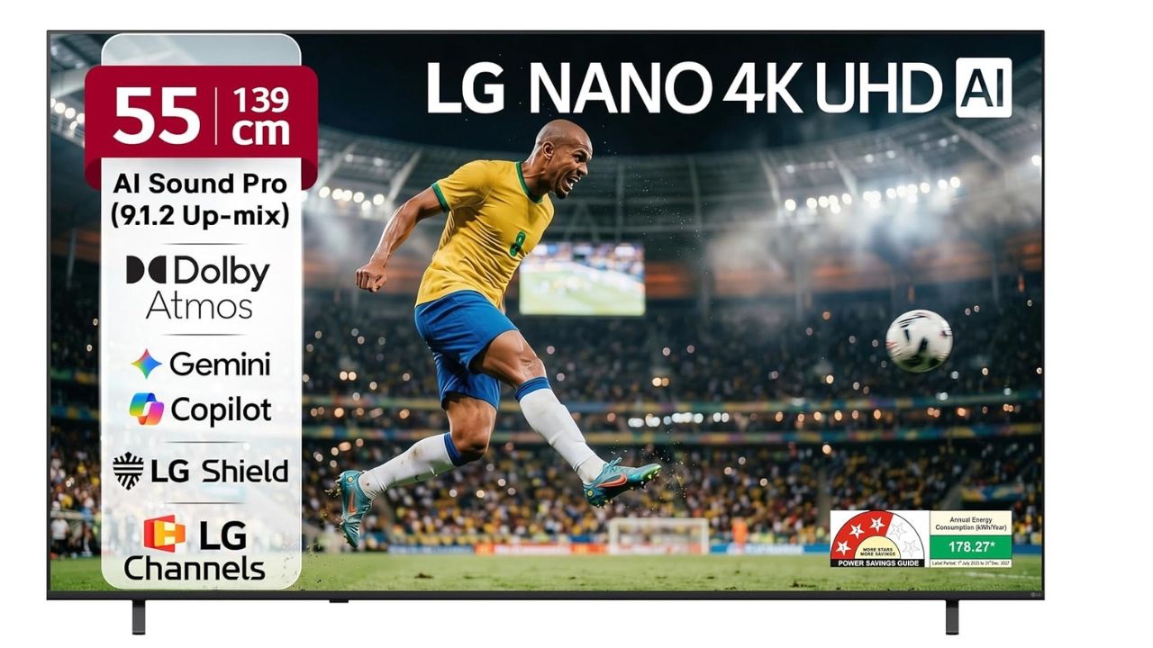 55 ഇഞ്ച് Smart TV പകുതി വിലയ്ക്ക്! Sony, LG ടിവികൾക്ക് വൻ ഡിസ്‌കൗണ്ട്