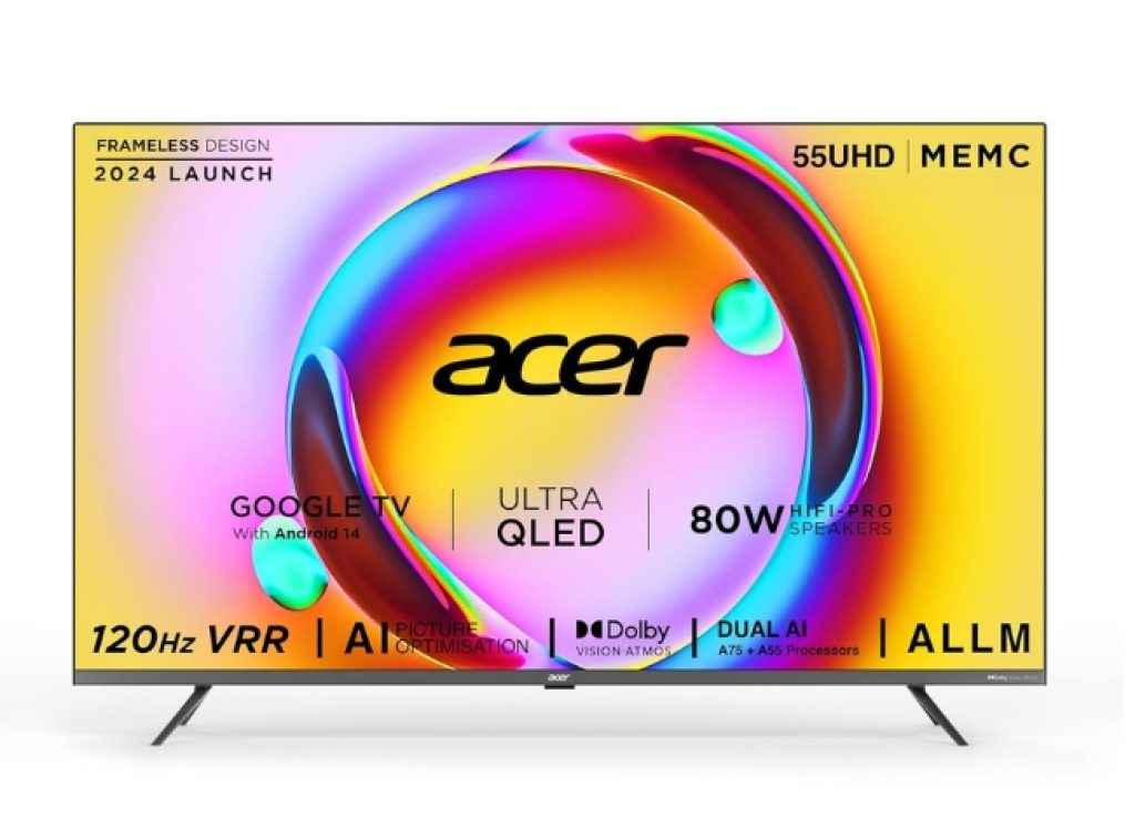 acer 55 inches Pro Series 4K Ultra HD LED Smart Google TV