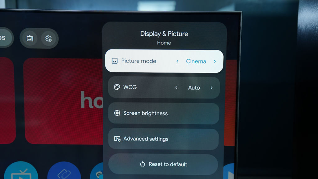 LLoyd Mini LED TV Display & Picture Modes