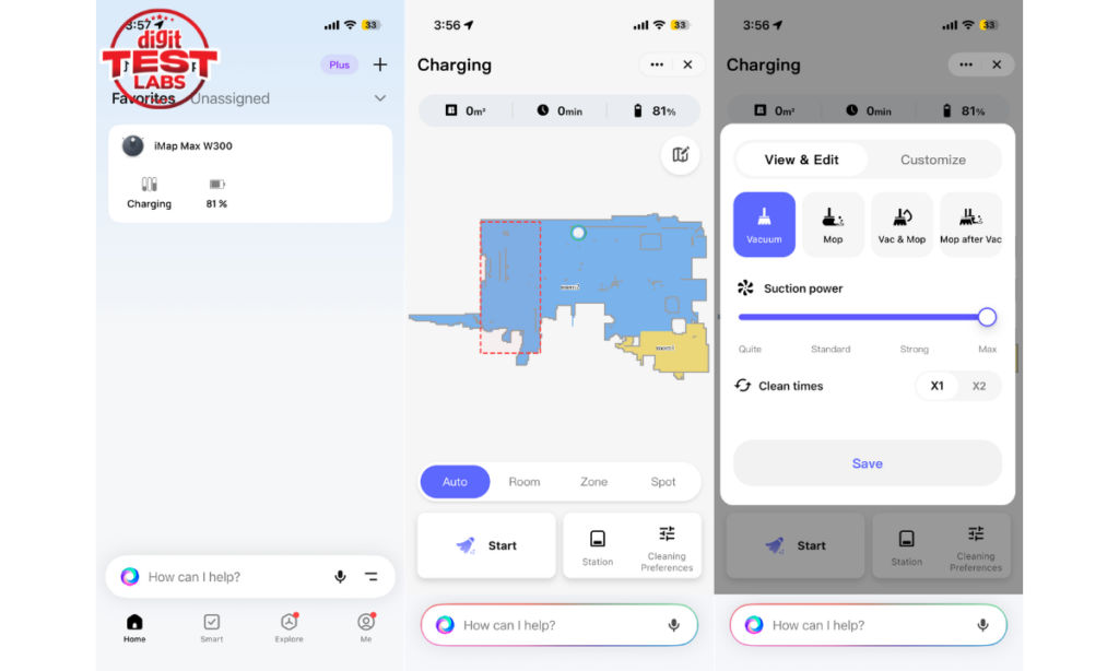 SmartLife app UI