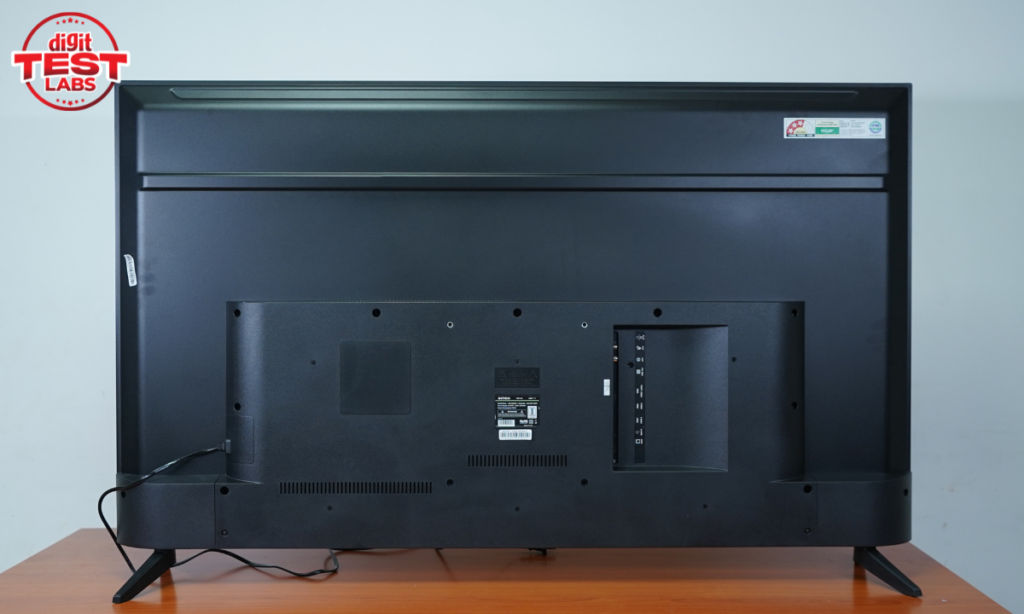 intex TV backside