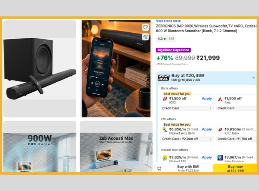 7.1.2 Dolby Atmos soundbar Deal