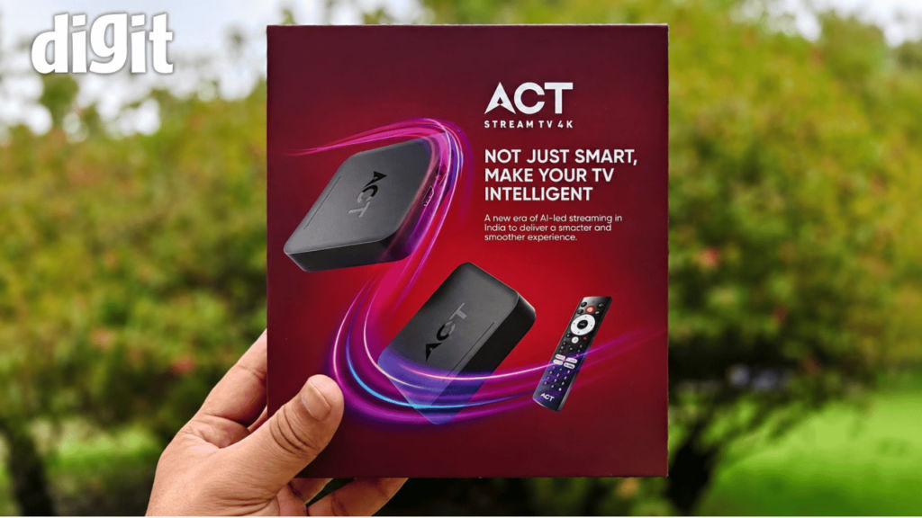 ACT Stream TV 4K Not your regular set-top box