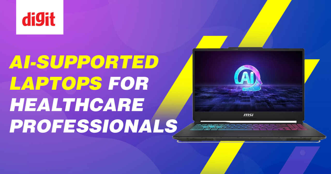 AI (Artificial Intelligence) Supported Laptops for Healthcare Professionals