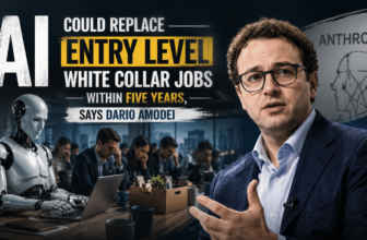 AI could replace entry level white collar jobs within five years, says Dario Amodei