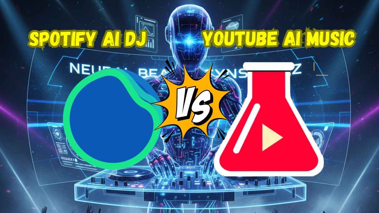 YouTube AI music vs Spotify AI DJ: What’s the difference?