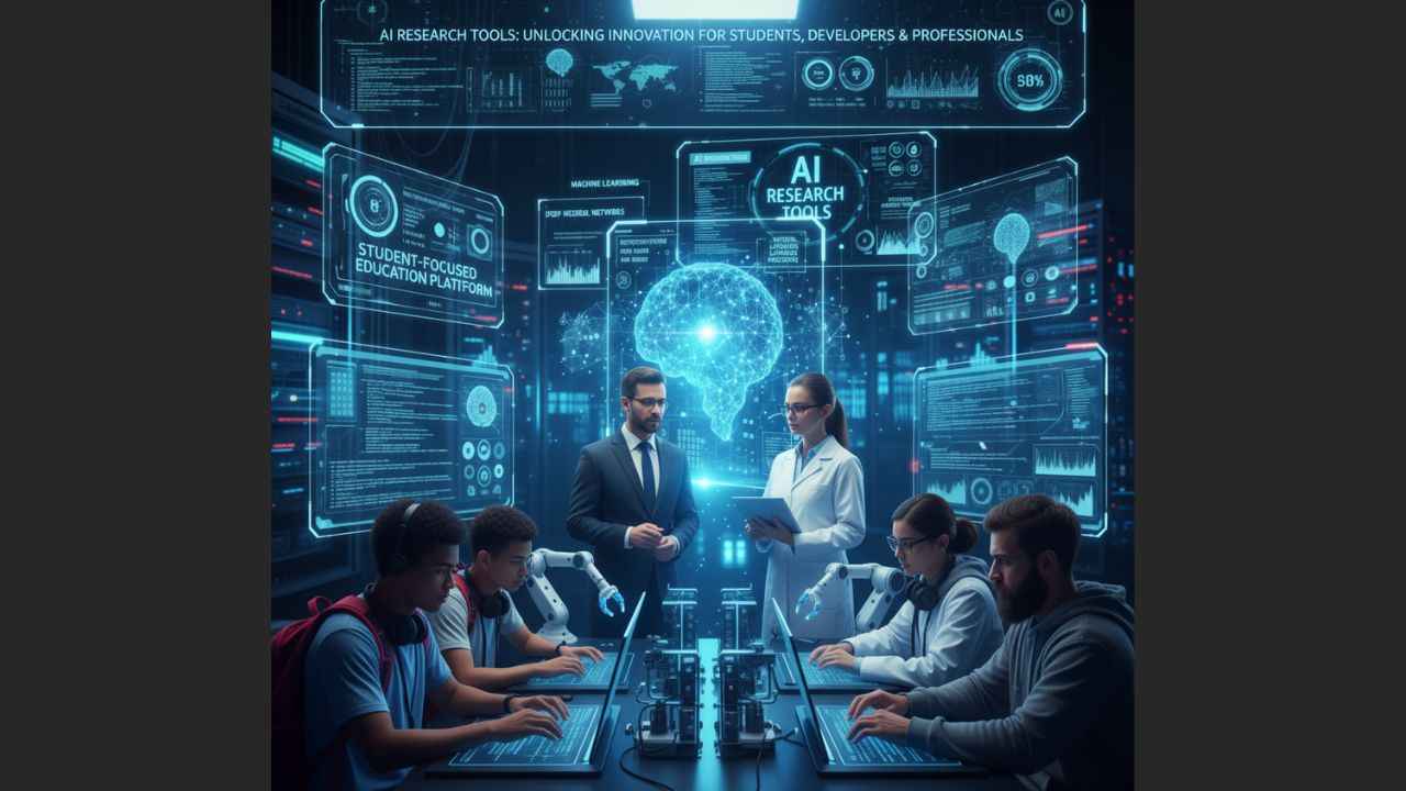 5 AI research tools for students, developers, and professionals