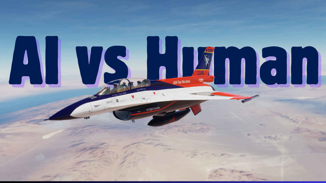 AI vs Human is getting real now! US hosted F-16 dogfight between the two
