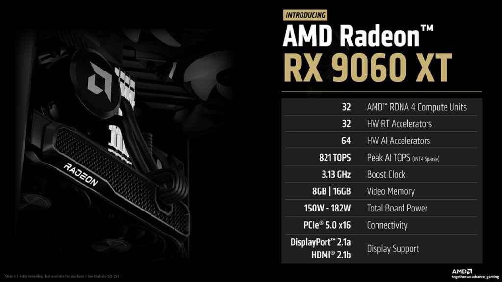 AMD Radeon RX 9060 XT