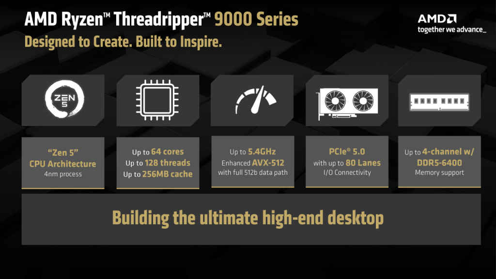 AMD Ryzen Threadripper 9000 Series