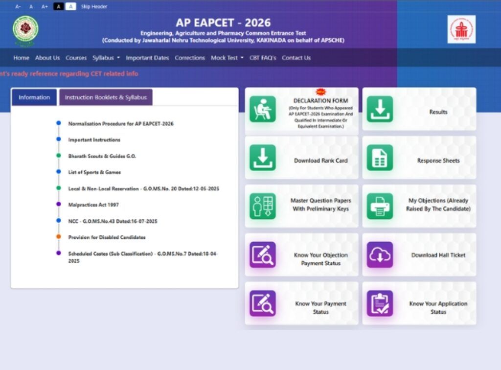 AP EAPCET Counselling 2026